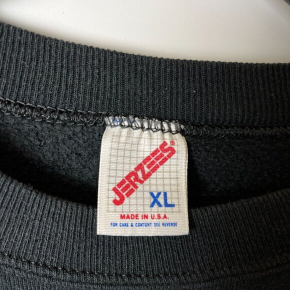 Vintage 80s 90s Jerzees Closed Circuit Surveillance Systems Graphic Crewneck XL - Picture 4 of 13